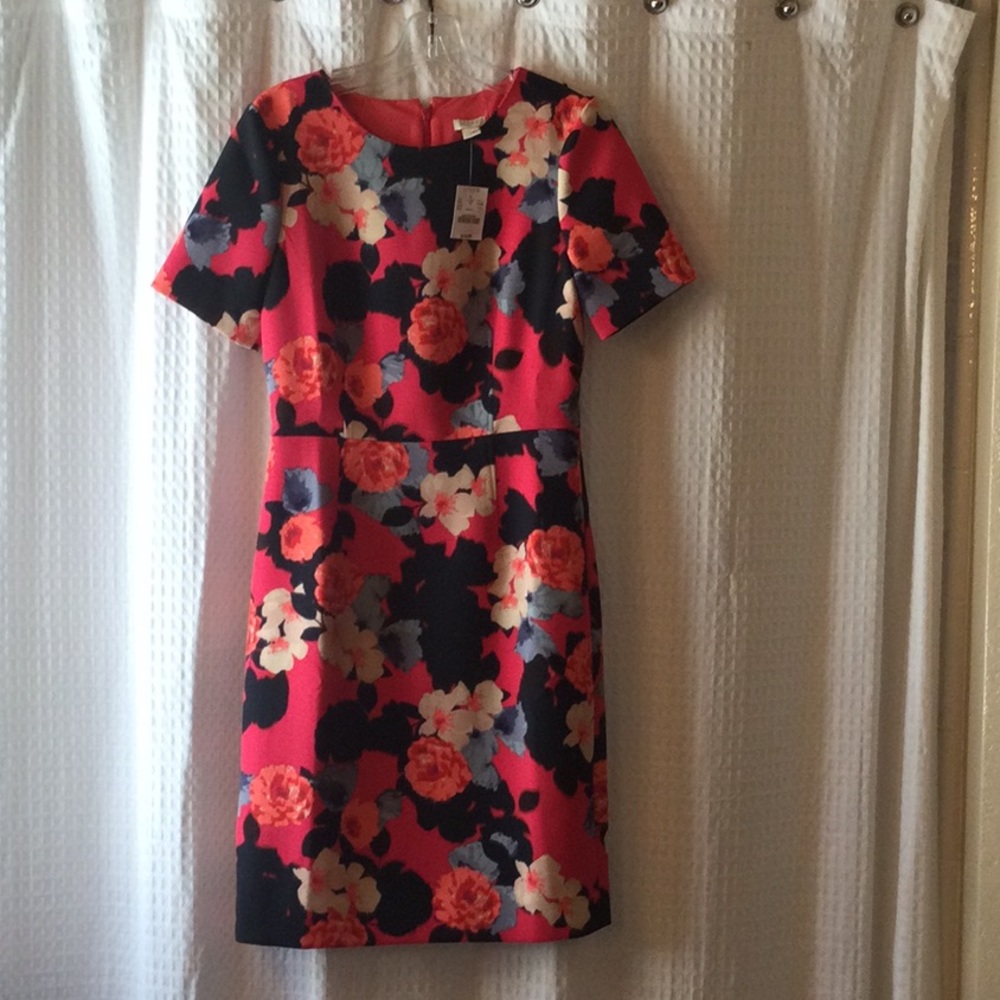 J Crew floral dress